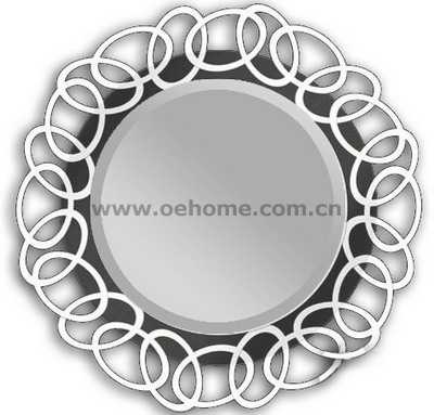 8458 Metal decorative wall mirrors for Hosipitality